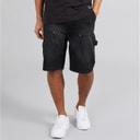 Brave Soul Heren Joiner Loose Fit Carpenter Shorts Charc