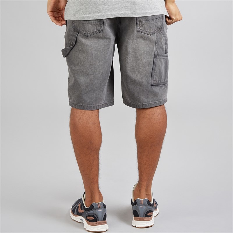 Brave Soul Shorts de charpentier Homme coupe ample Joiner Gris - Image 2