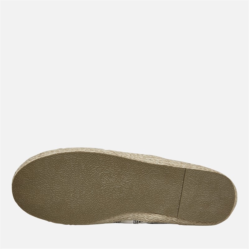 Brave Soul Espadryle żeglarskie dla niego kremowo-czarne w paski kolor Cream/ Black – zdjęcie  2