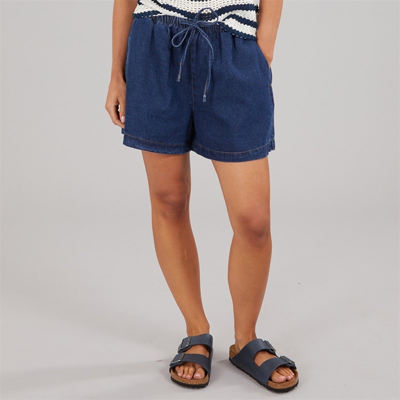 Brave Soul Damen Jeans Shorts Indigo - Bild 1