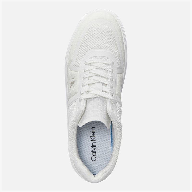 Calvin Klein Klasyczne sneakersy cupsole dla niego kolor Triple Bright White – zdjęcie  4