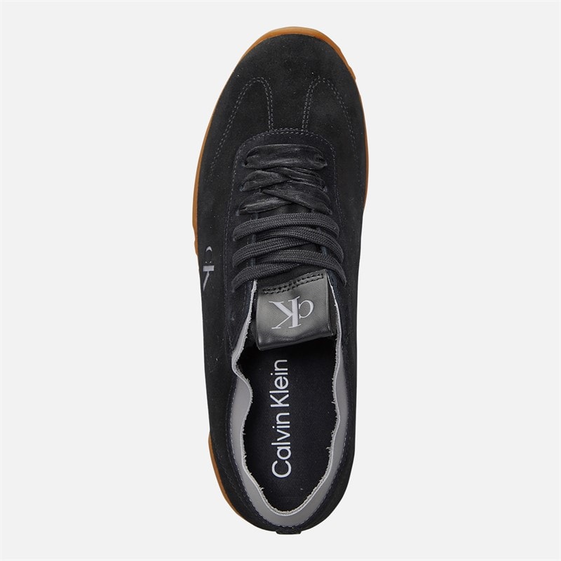 Calvin Klein Dames Lage Profiel Runner Sneakers Ck Black - Afbeelding 4