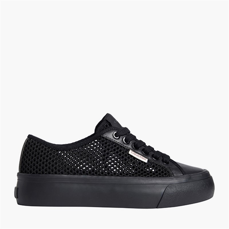Calvin Klein Herren Damen Vulc Flatform Sneaker Triple Black