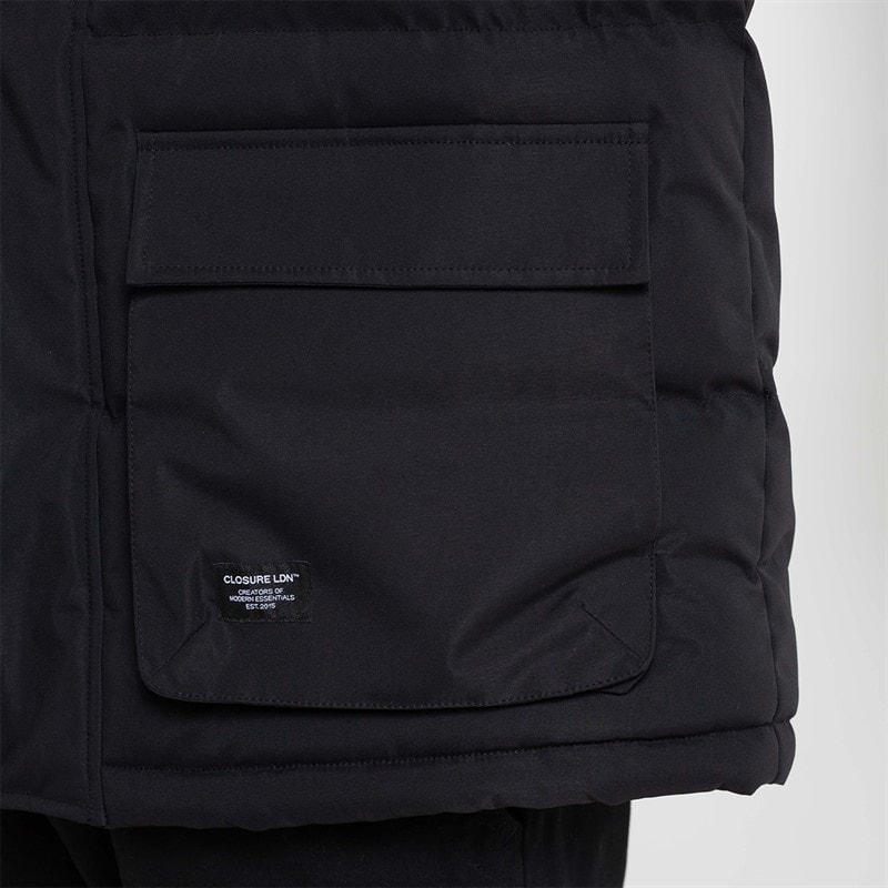 Closure London Herren Langarm Expedition Jacke Schwarz - Bild 5