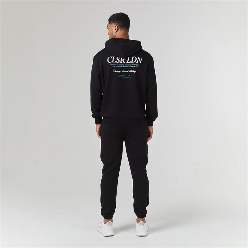 Closure London Męskie Luxury Dresy Czarny – zdjęcie  2