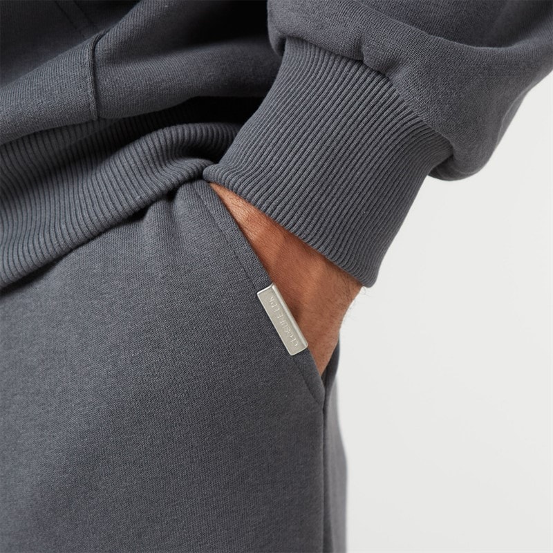 Closure London Heren Relaxte Pasvorm Joggingbroek Houtskool - Afbeelding 3