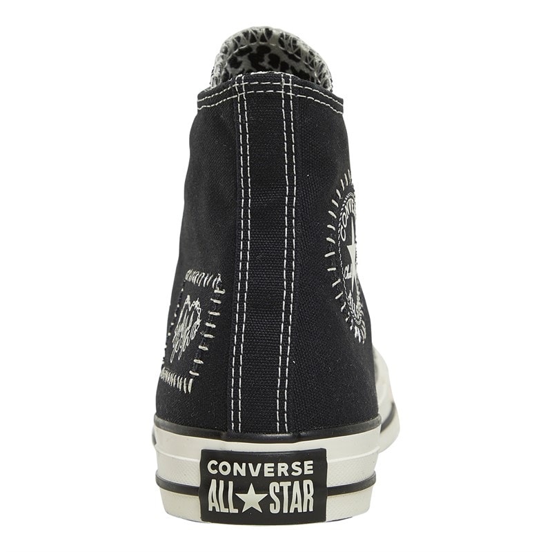 Converse Dames Chuck Taylor All Star Canvas en gympen Zwart - Afbeelding 3