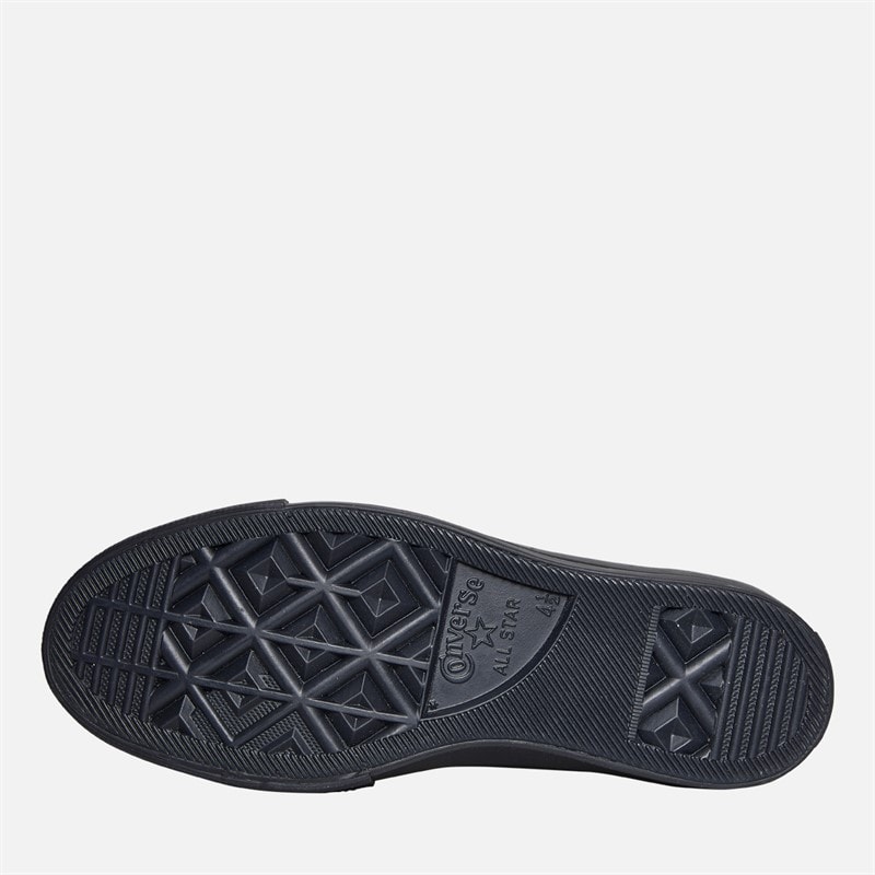 Converse Chuck Taylor All Star Lift Hi Platform skórzane trainersy dla niej kolor czarny/Total Eclipse/czarny – zdjęcie  2