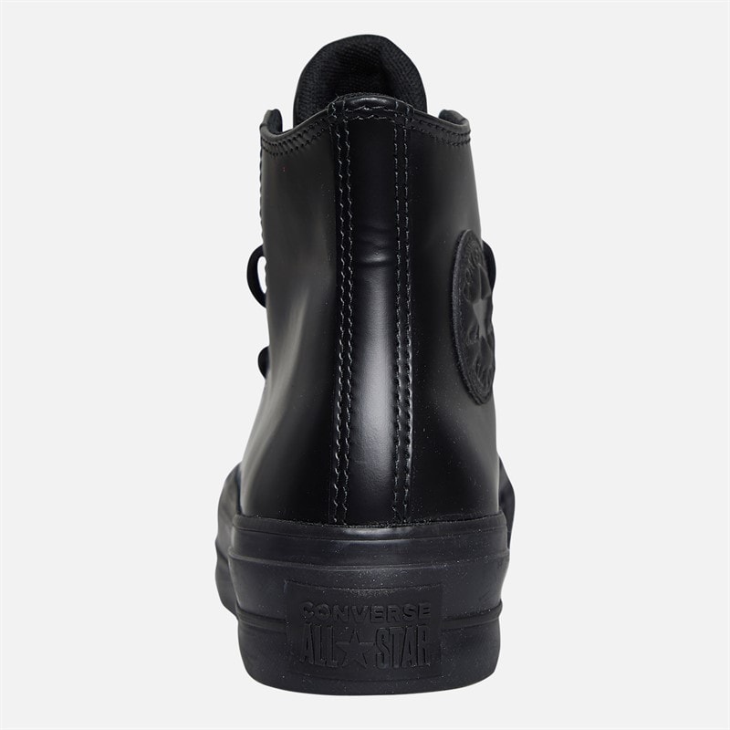 Converse Chuck Taylor All Star Lift Hi Platform skórzane trainersy dla niej kolor czarny/Total Eclipse/czarny – zdjęcie  3