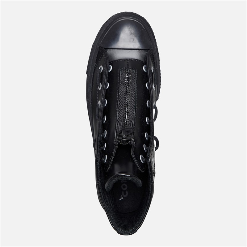 Converse Chuck Taylor All Star Lift Hi Platform skórzane trainersy dla niej kolor czarny/Total Eclipse/czarny – zdjęcie  4