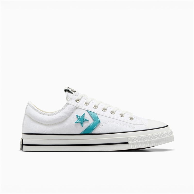 Converse Star Player 76 Ox Sneakers Wit / Ocean Drip / Zwart - Afbeelding 5