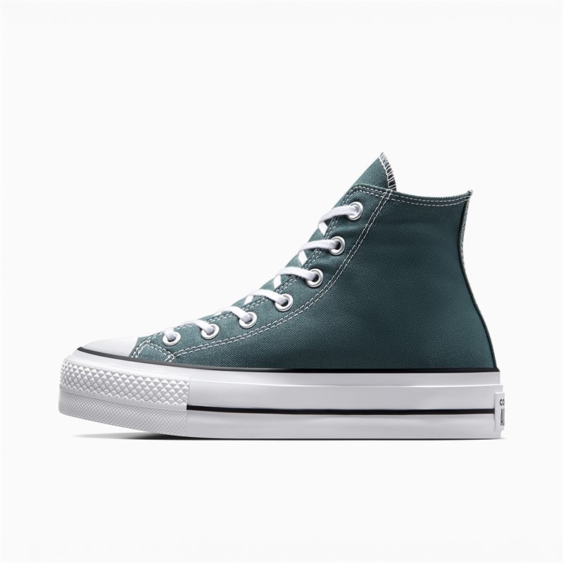 Converse Dames Chuck Taylor All Star Lift Platform Hoge Sneakers True Nature / Natural Ivory - Afbeelding 5