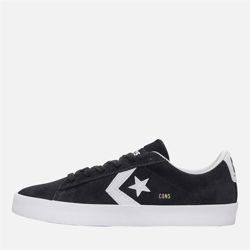 Converse Cons Pro Cuir Vulc Pro Entraîneurs Noir/Blanc/Blanc