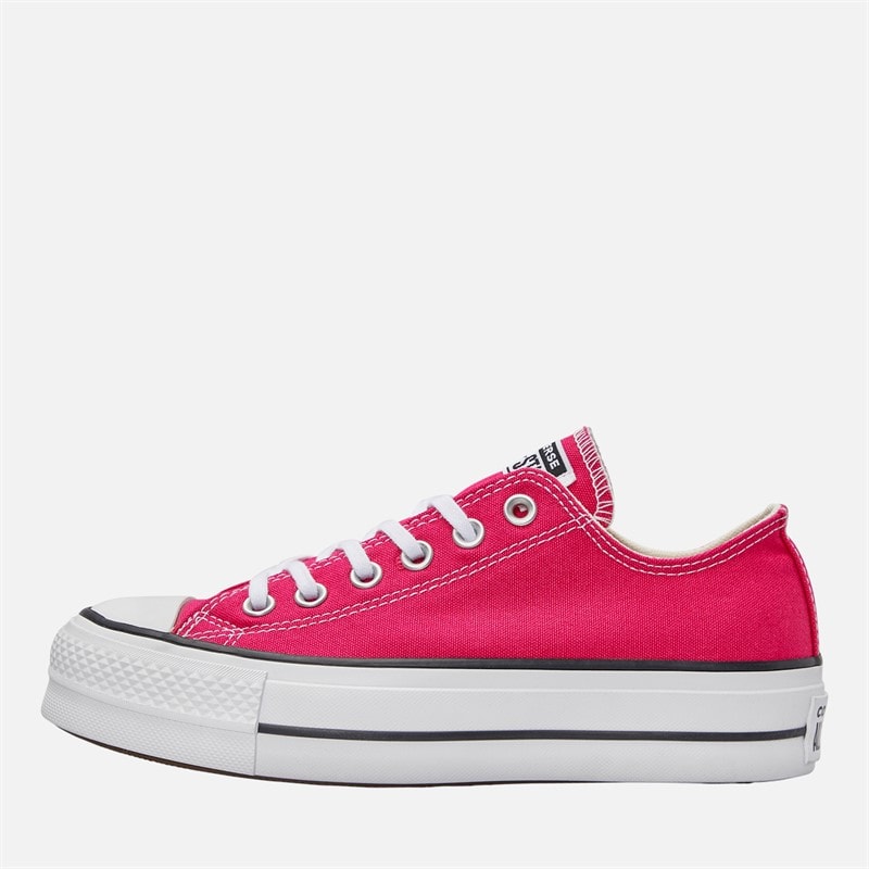 Converse Dames Chuck Taylor All Star Lift Plateau Sneakers Cerise Pink/Wit/Zwart