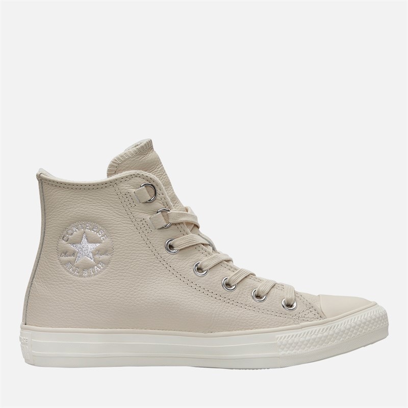 Converse Chuck Taylor All Star Hi Leder Sneakers Light Dune/Egret/Light Dune
