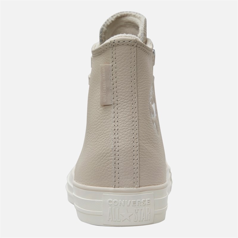 Converse Chuck Taylor All Star Hi Trainers en Cuir Light Dune/Egret/Light Dune - Image 3