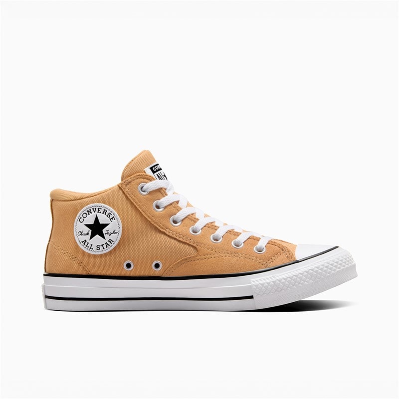 Converse Chuck Taylor All Star Malden Street Mid Sneakers Sandy Shore/Wit/Zwart - Afbeelding 1