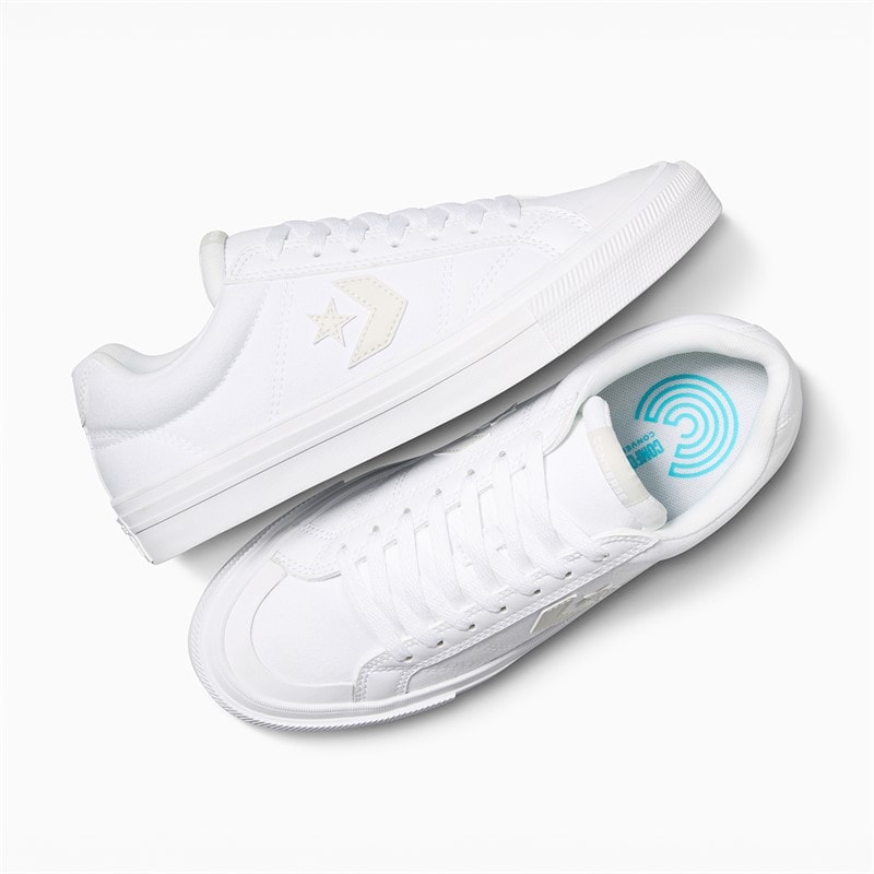 Converse Sport Casual Sneakers Wit/Wit/Barely Grey - Afbeelding 4
