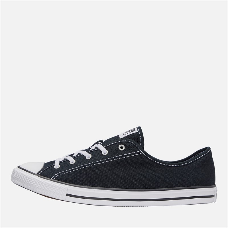 Converse Dames Chuck Taylor All Star Dainty Canvas Sneakers Zwart/Wit/Zwart