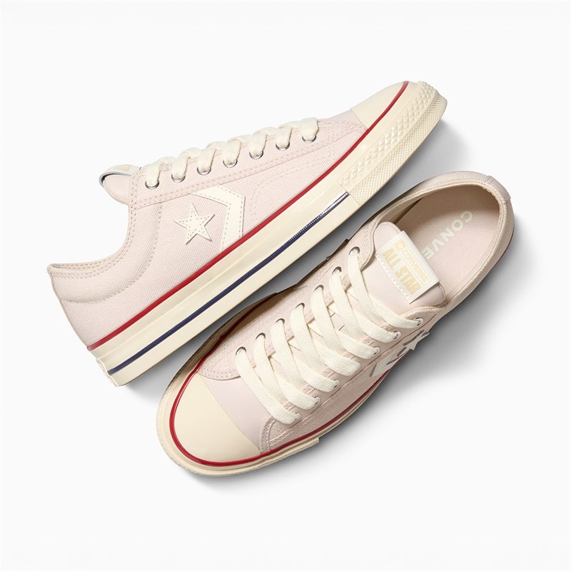 Converse Ster Speler 76 Retro Trainers Shy Flamingo/Natural Ivory - Afbeelding 4