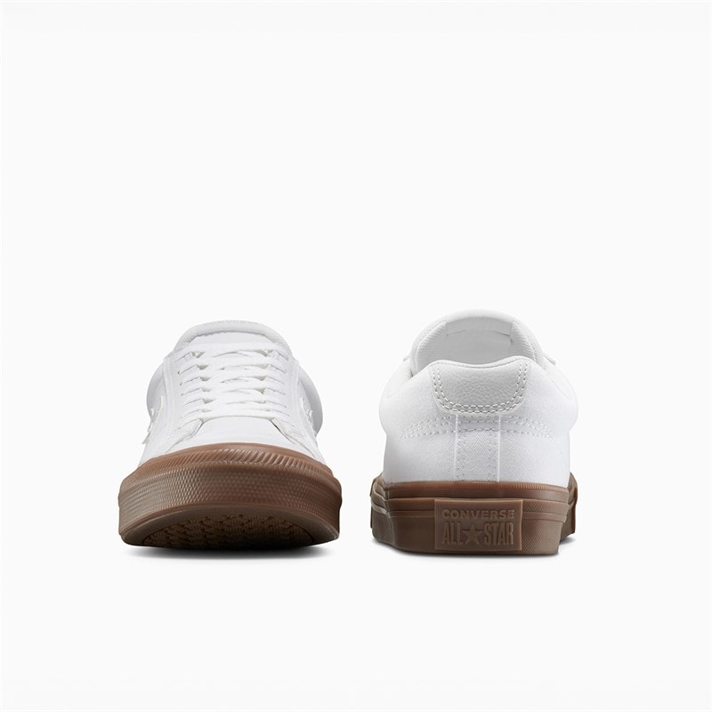 Converse Heren Sport Casual Sneakers Wit/Barely Grey/Gum - Afbeelding 3