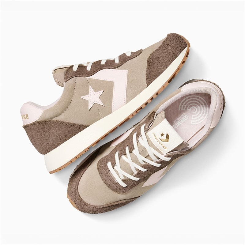 Converse Omega Suède Sneakers Vintage Cargo/Shy Flamingo - Afbeelding 4