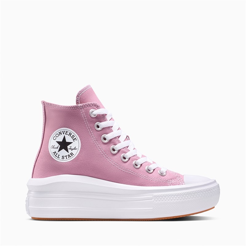 Converse Dames Chuck Taylor All Star Move Platform Sneakers Cliffside Rose/Wit/Zwart