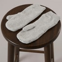 Pieces Damen Benilla Handschuhe Grau