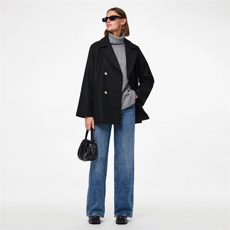 Pieces Dames Marbel Jacks Zwart - Afbeelding 4