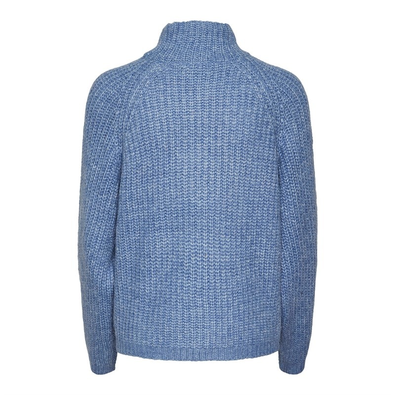 Pieces Dames Nell Truien Blauw - Afbeelding 2