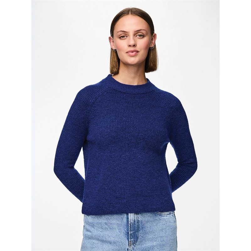 Pieces Dames Ellen Truien Blauw - Afbeelding 1
