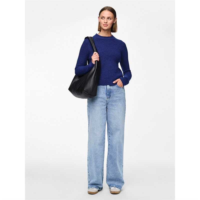 Pieces Dames Ellen Truien Blauw - Afbeelding 4