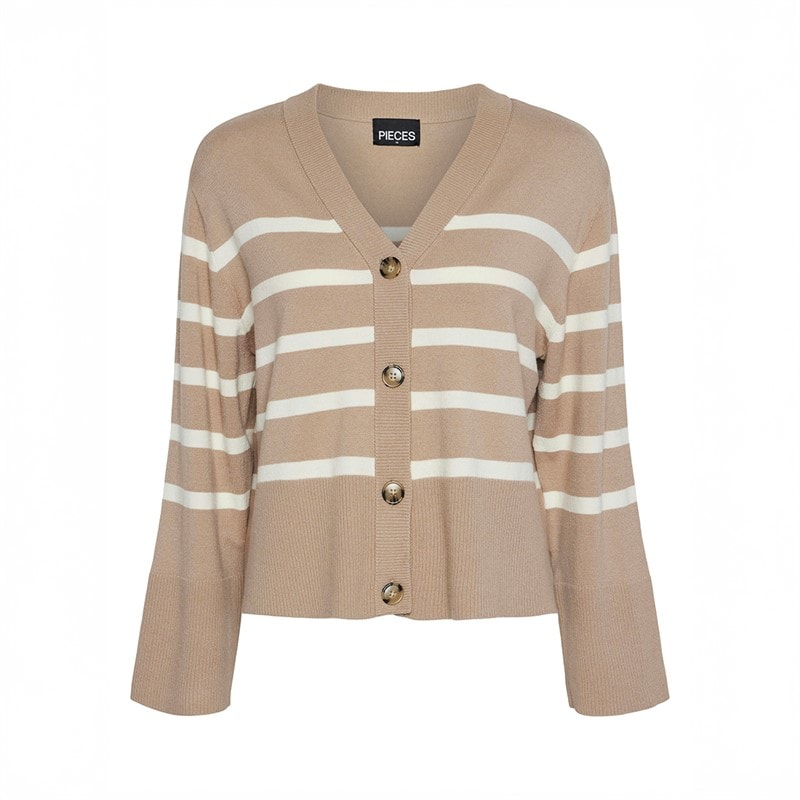 Pieces Dames Sia Vest Silver Mink