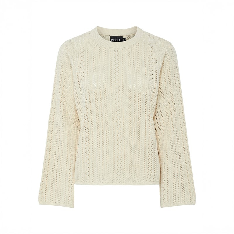 Pieces Dames Mira Gebreide Top Birch