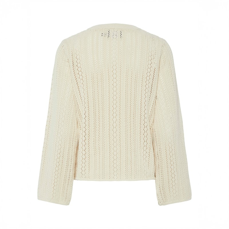 Pieces Haut Mira en maille Femme Birch - Image 2