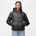 Pieces Damen Janni kurze Daunenjacke Magnet
