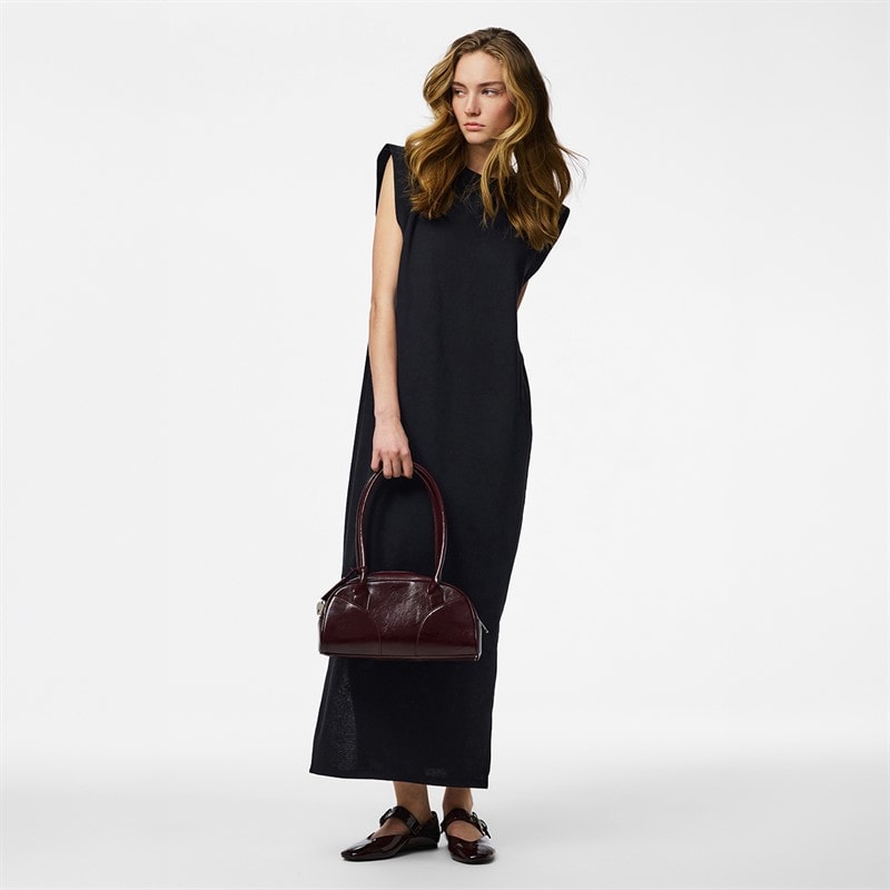 Pieces Chilli sukienka maxi dla niej kolor Black