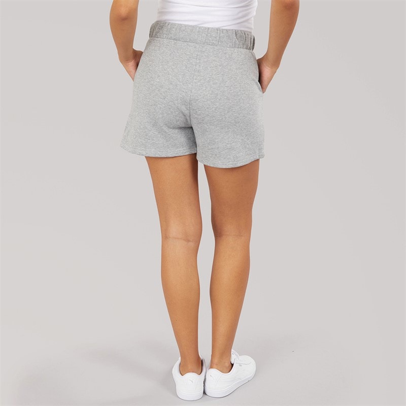 Pieces Damen Chilli String Shorts Light Grey Melange - Bild 2