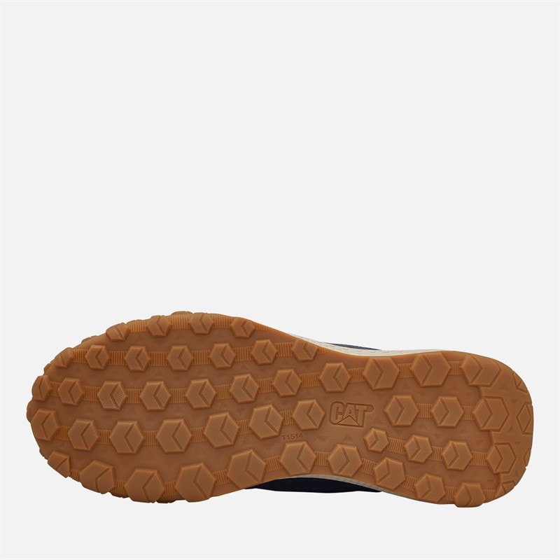 Caterpillar Siatkowe sneakersy z niską cholewką Hex Ready dla niego kolor Navy – zdjęcie  2