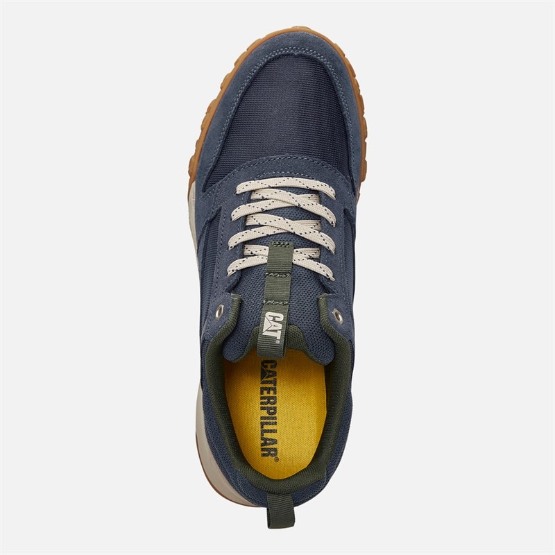Caterpillar Siatkowe sneakersy z niską cholewką Hex Ready dla niego kolor Navy – zdjęcie  4