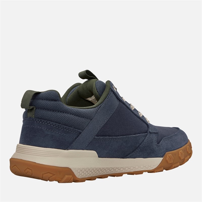 Caterpillar Siatkowe sneakersy z niską cholewką Hex Ready dla niego kolor Navy – zdjęcie  5