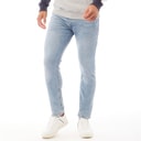 Crosshatch Heren Buraca Slim Jeans Gewassen Blauw