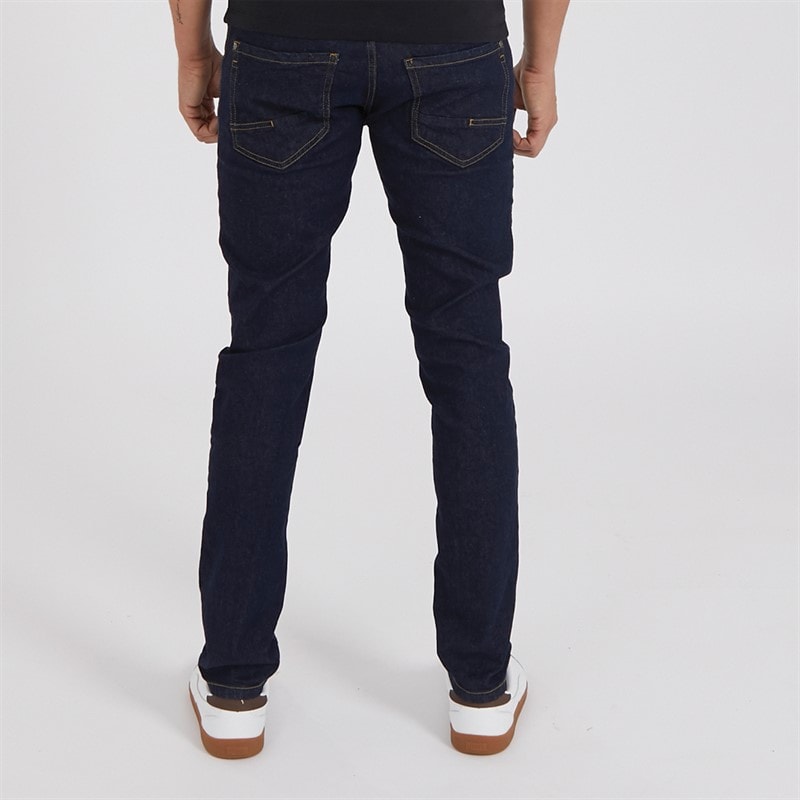 Crosshatch Jean Homme Buraca Coupe Ajustée Indigo - Image 2