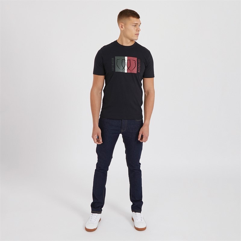 Crosshatch Jean Homme Buraca Coupe Ajustée Indigo - Image 4