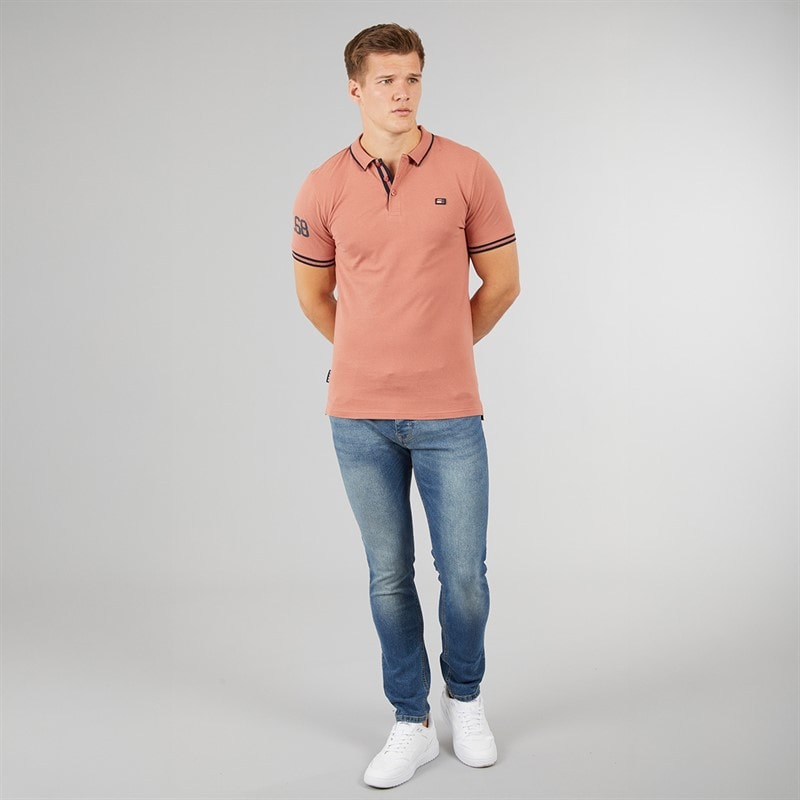 Crosshatch Heren Barbeck Slim Fit Jeans Stonewash - Afbeelding 4