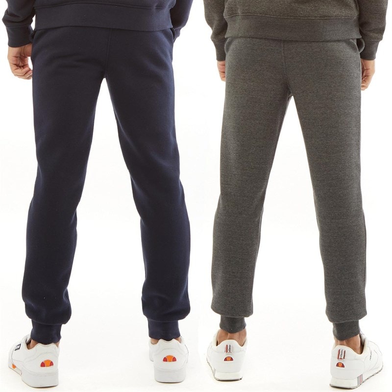 Crosshatch Twee Joggingbroeken Heren Navy/Antraciet Melange - Afbeelding 2