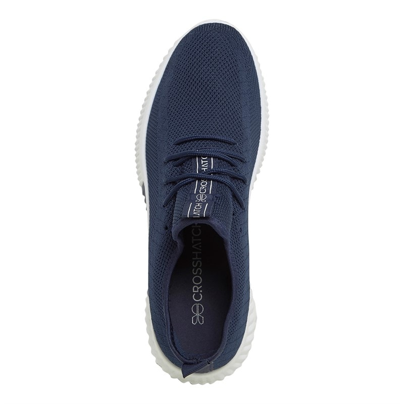 Crosshatch Heren Rideout CH Sneakers Marineblauw - Afbeelding 4