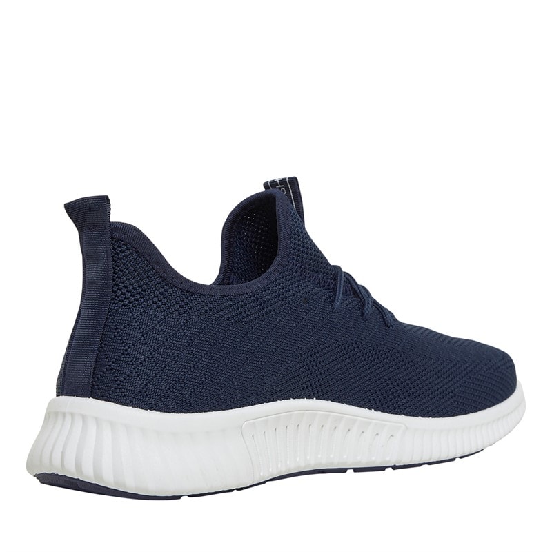 Crosshatch Heren Rideout CH Sneakers Marineblauw - Afbeelding 5