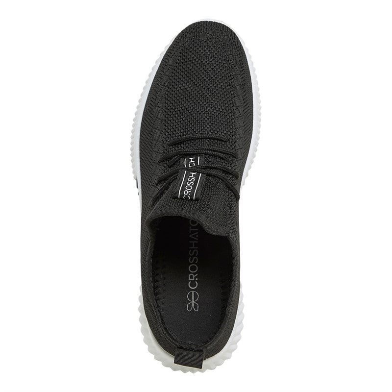 Crosshatch Heren Rideout CH Sneakers Zwart - Afbeelding 4