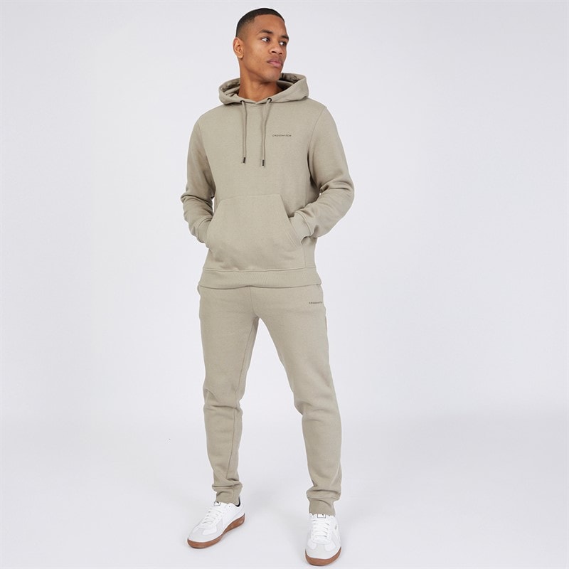 Crosshatch Ensemble sweat-shirt et jogging Chelmere Homme Gris foncé - Image 4